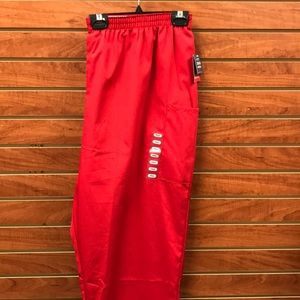 Cherokee Workwear Unisex Scrub Pant, Red, Size 3X